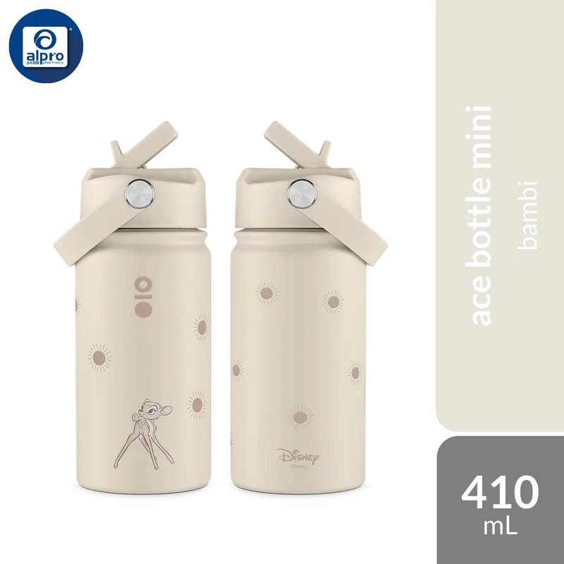 Montigo Disney Classics Ace Bottle Mini (Bambi/ Dumbo/ Lion King) 410ml | Disney’s Iconic Whimsical Childhood Friends
