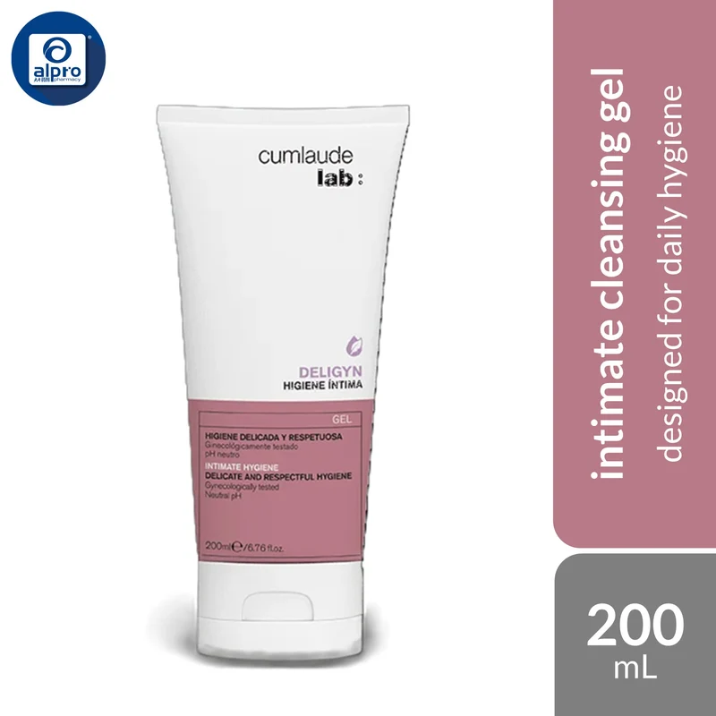 Cumlaude Deligyn Daily Intimate Cleansing Gel 200mL | Gentle Feminine Hygiene Care