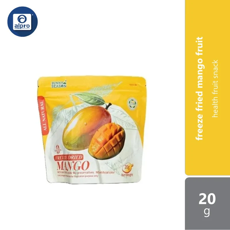 Sunny Season 100% Freeze Mango Fruit 20g | Health Fruit Snack