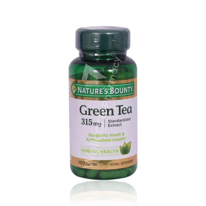 Nature'S Bounty Green Tea 315mg Tablets 1x100`s