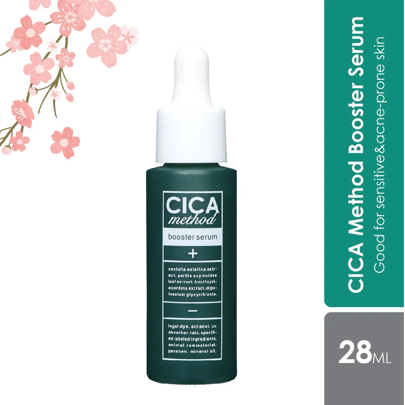 Sugi Cica Method Booster Serum 28ml | Remove Dead Skin Cells & Stimulates Collagen Production