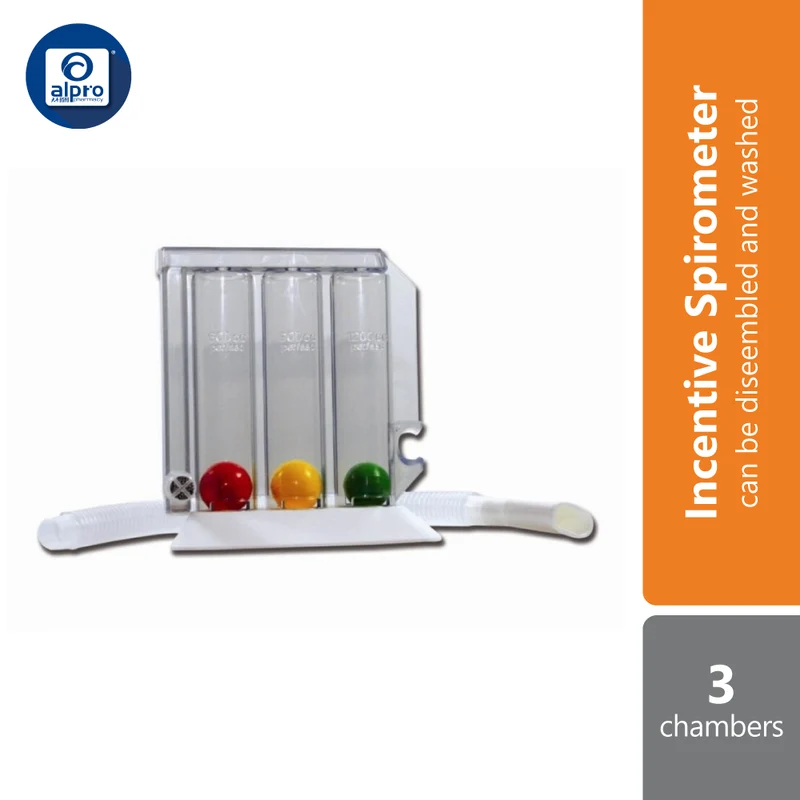 Sunflos Tri-Ball Incentive Spirometer