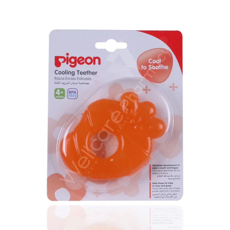 Pigeon Cooling Teether Carrot 4months Plus