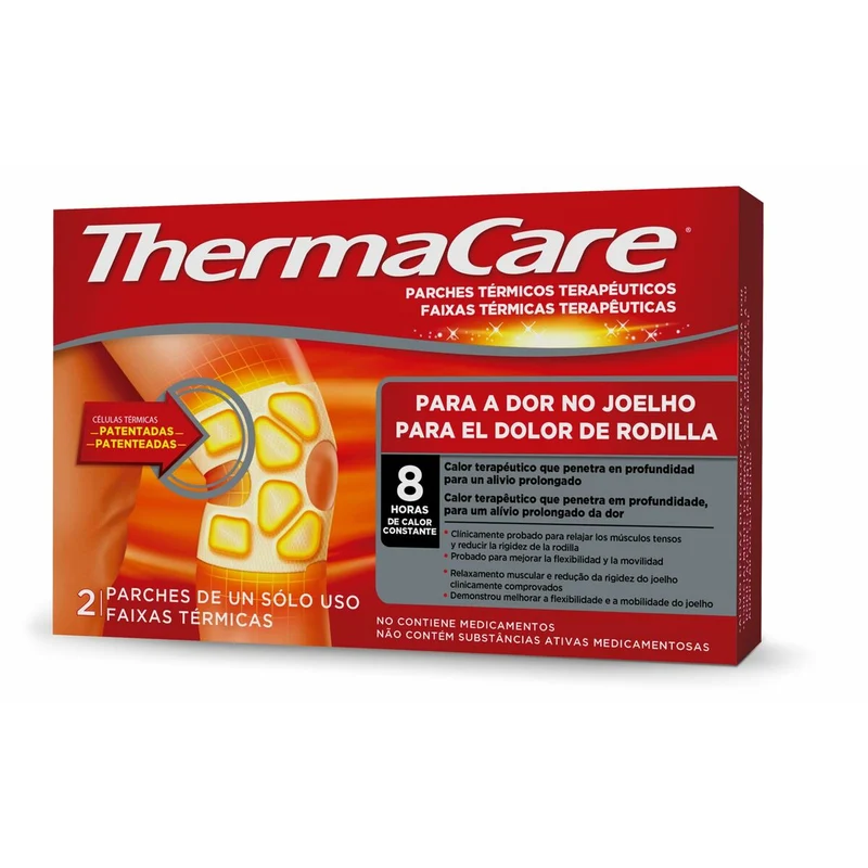 Uudelleen käytettävä lämpötyyny Thermacare THERMACARE (2 osaa)