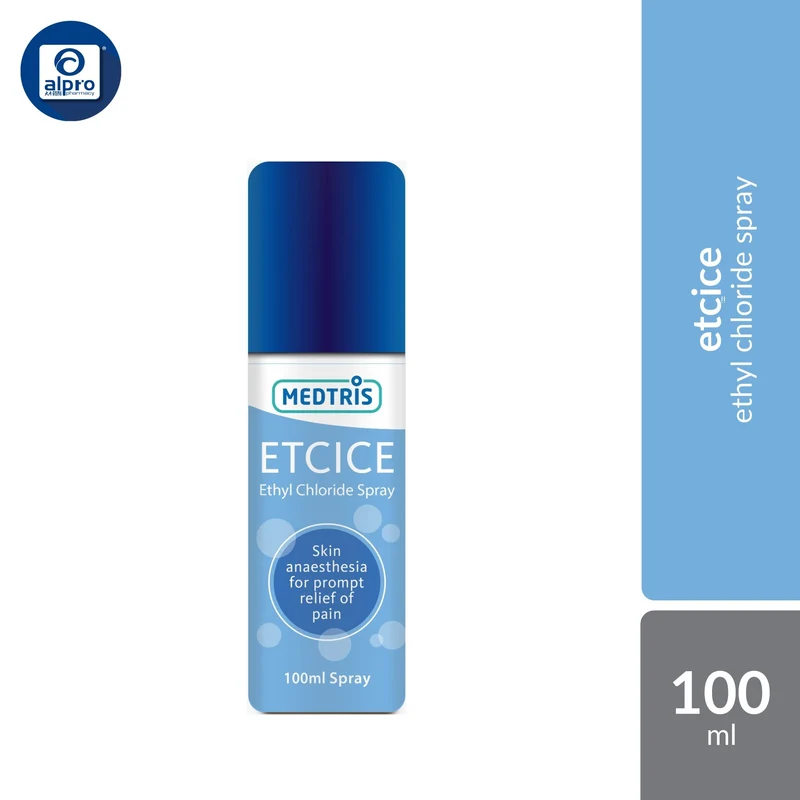 Medtris Ethylchloride Etcice Spray 100mL