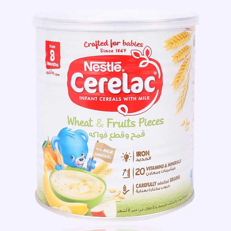 Cerelac Wheat & Fruit Pieces Stage 3 400gm