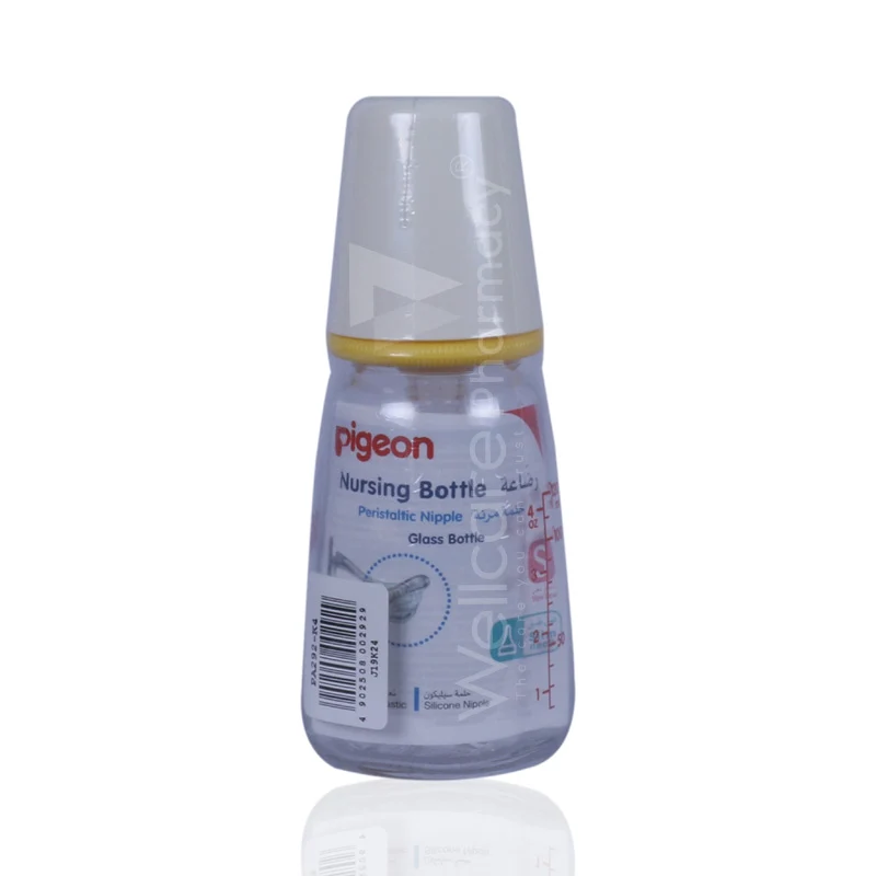 Pigeon Glass Feed Bottle 120ml