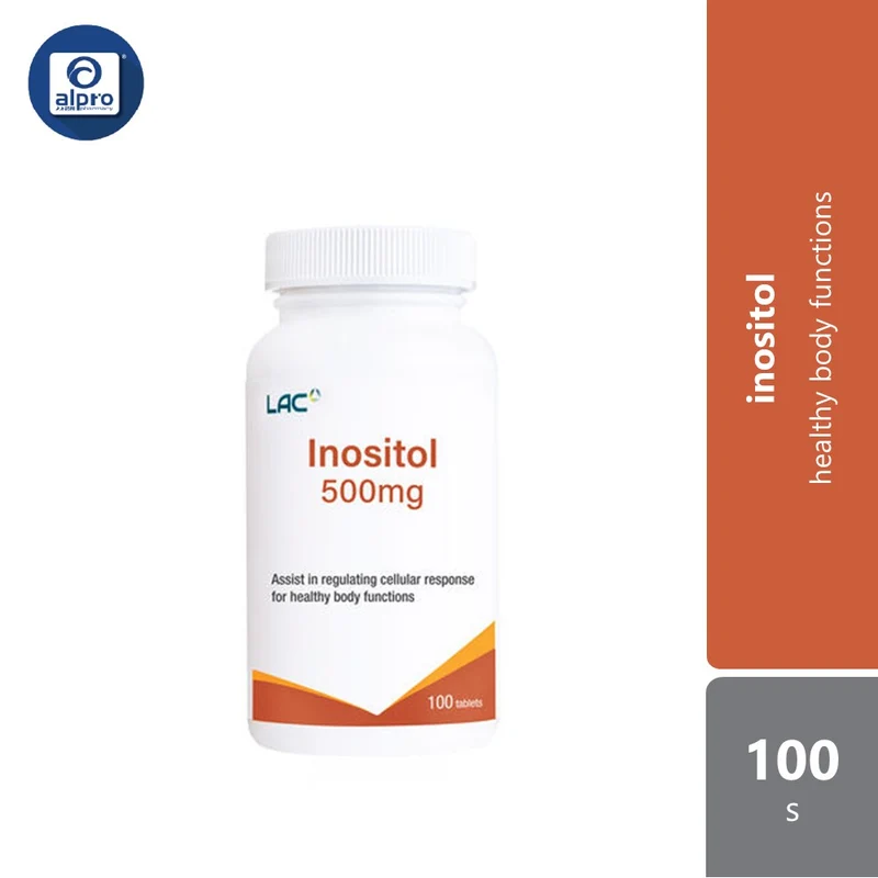 LAC Inositol 500mg Tablet 100s | Healthy Body Functions