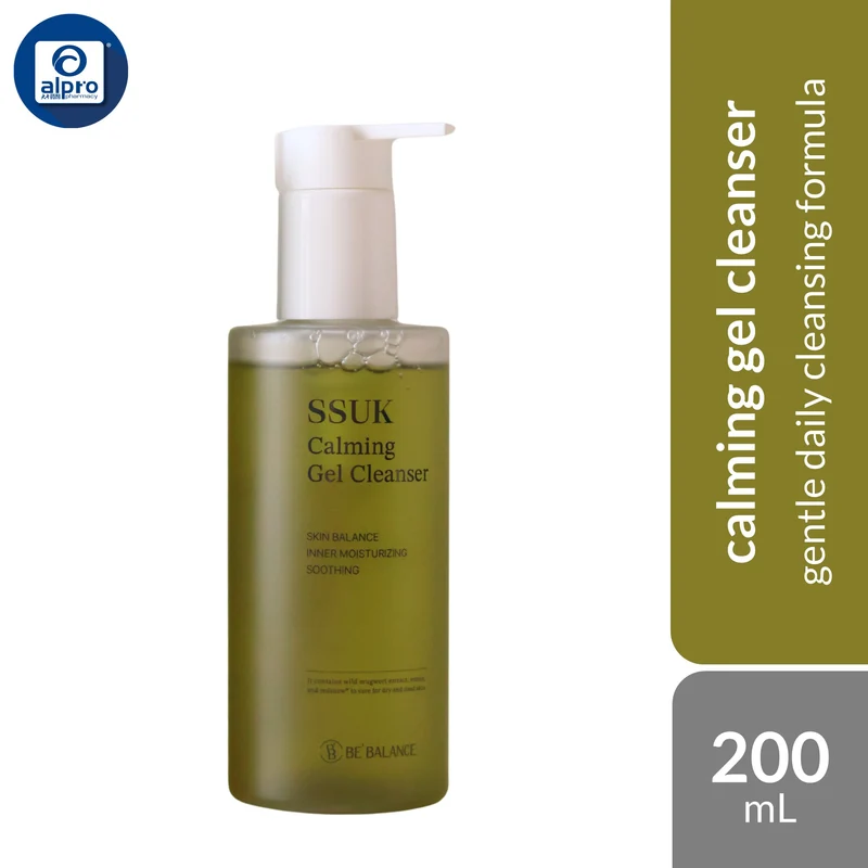 BE'BALANCE SSUK Calming Gel Cleanser 200mL | Gentle Daily Cleansing Formula