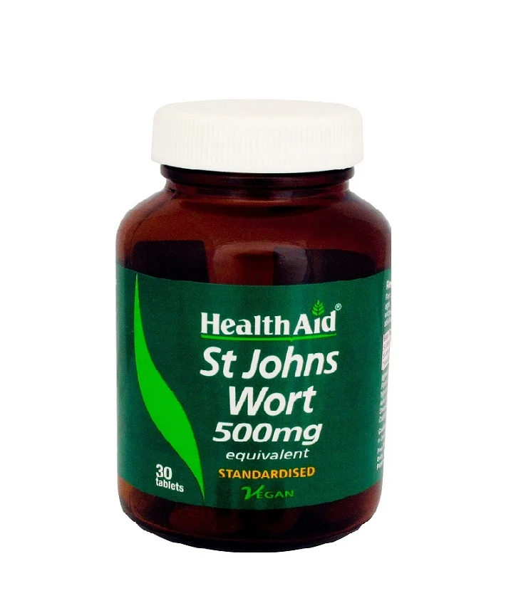 Health Aid St.Johns Wort 500mg Tablets 30'S