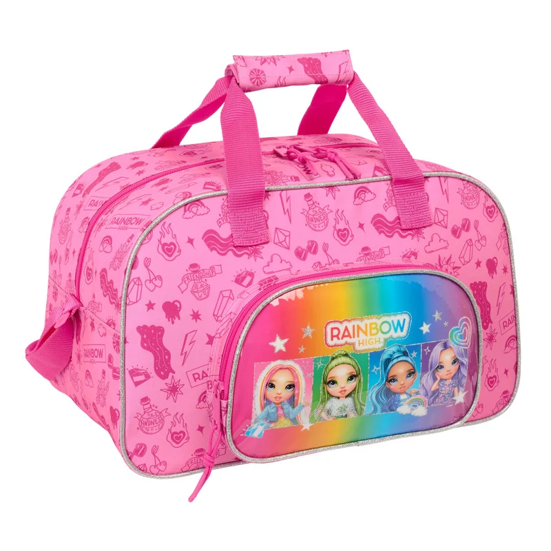 Urheilukassi Rainbow High Shine Monivärinen 40 x 24 x 23 cm
