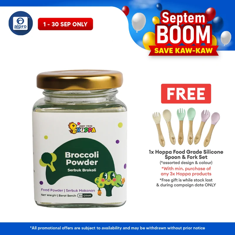 Hoppa Broccoli Powder 50g | Aids Bowel Movement