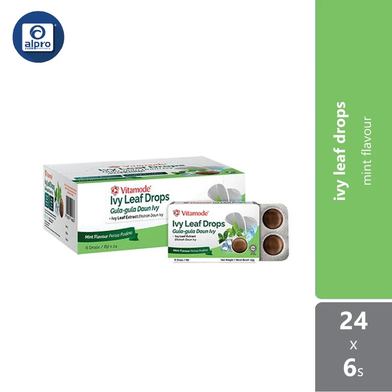 Vitamode Ivy Leaf Drops 24x6s | Natural Extract