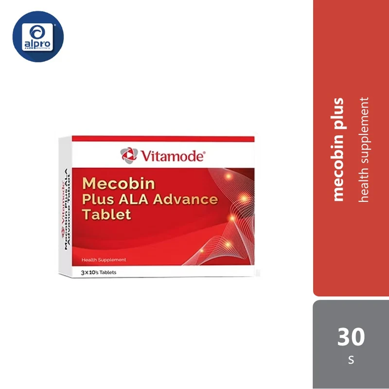 Vitamode Mecobin Plus Ala Advance Tablet 30s