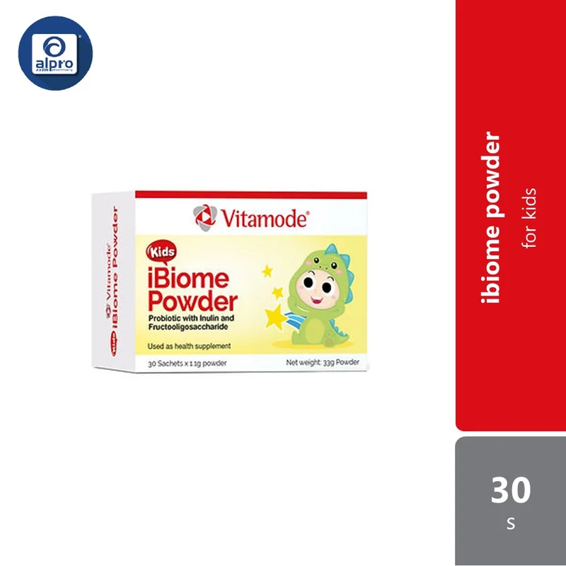 Vitamode Kids Ibiome Powder 30s | Contains Probiotics & Prebiotics