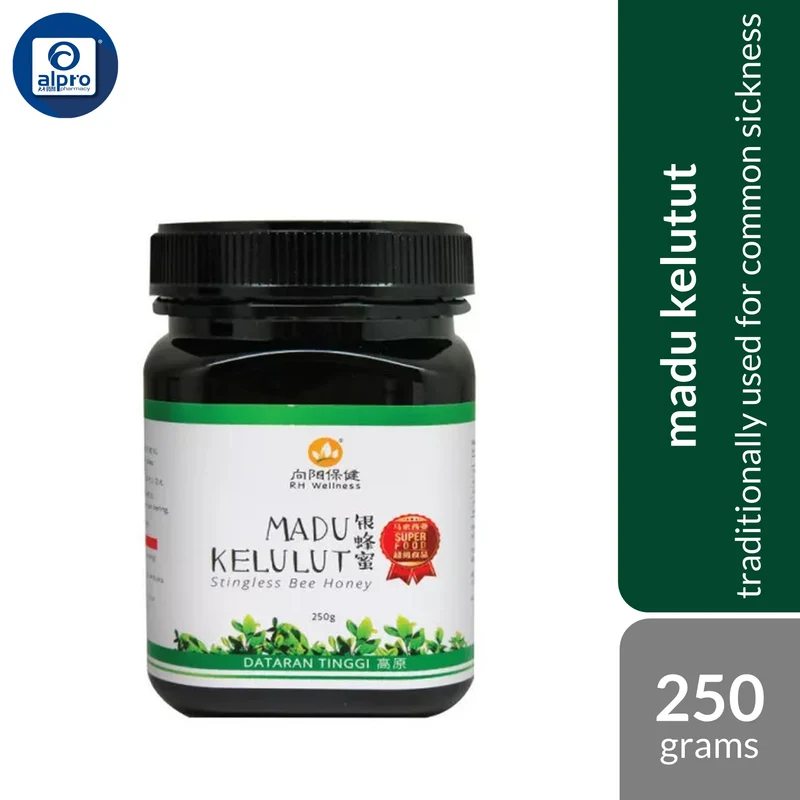 RH Wellness Stingless Bee Honey - Kelulut Honey 250g | Traditionally Used for Common Sickness