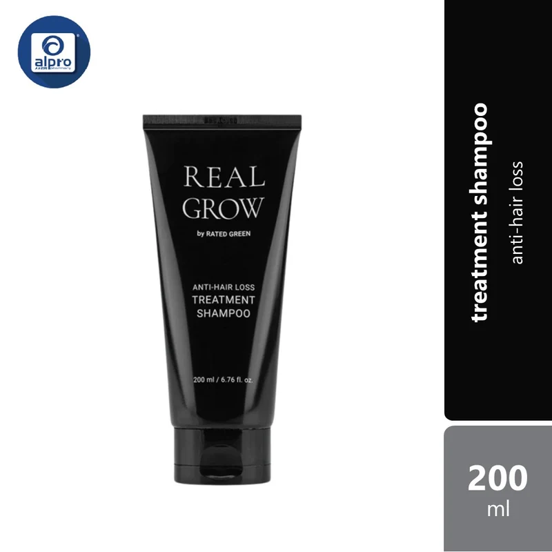 Rated Green Real Anti-Hair Loss Treatment Shampoo 200ml | with Special Treatment Formula