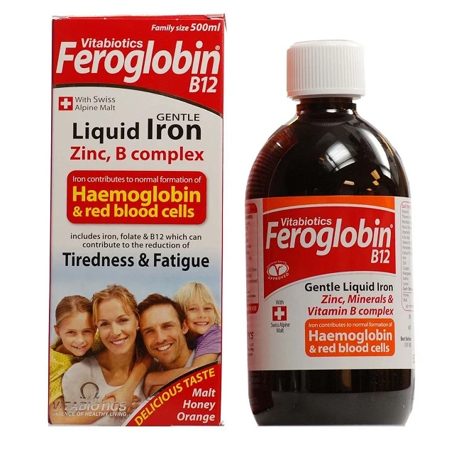 VITABIOTICS FEROGLOBIN B12 SYRUP 200ML