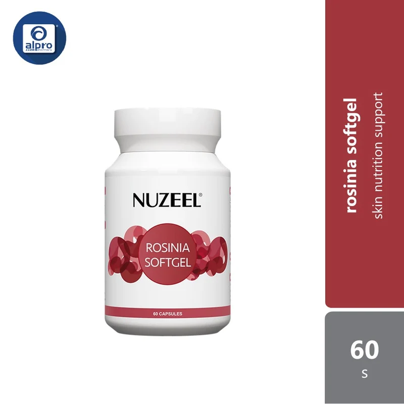 Nuzeel Rosinia 60s | Skin Nutririon Support