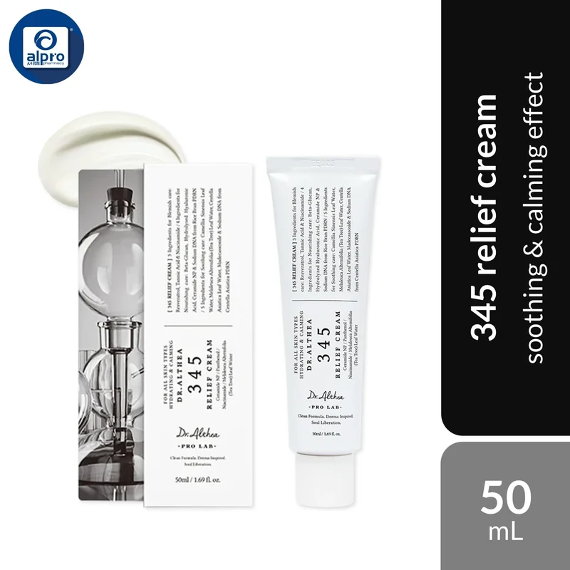 Dr. Althea 345 Relief Cream 50mL | Soothing & Calming Effect