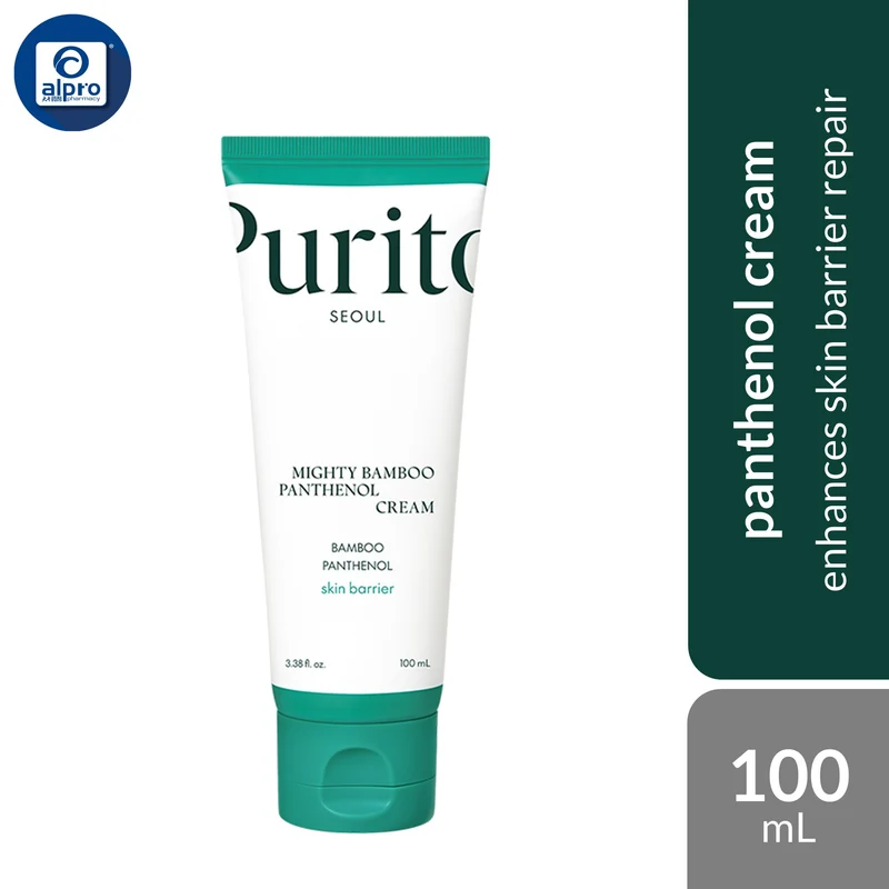 Purito Mighty Bamboo Panthenol Cream 100mL | Enhances Skin Barrier Repair
