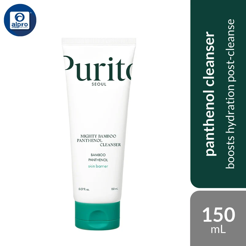 Purito Mighty Bamboo Panthenol Cleanser 150mL | Boosts Hydration Post-Cleanse
