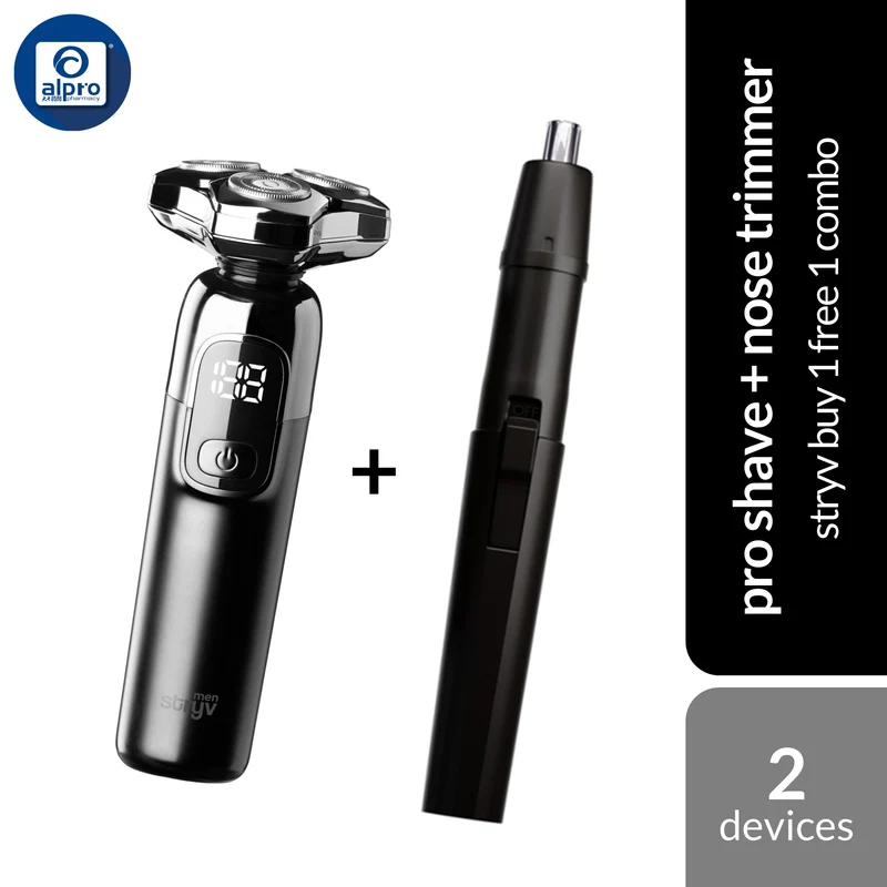 Stryv Buy 1 Free 1 — ×1 Stryv Proshave 2.0 + ×1 Nose Trimmer