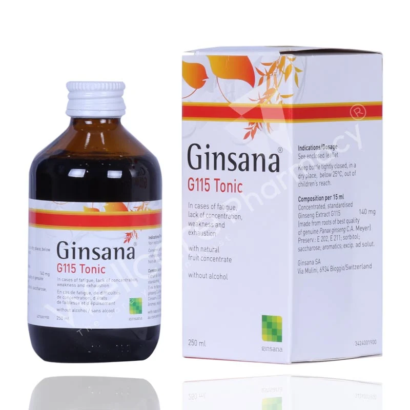 GINSANA G115 TONIC 250ML