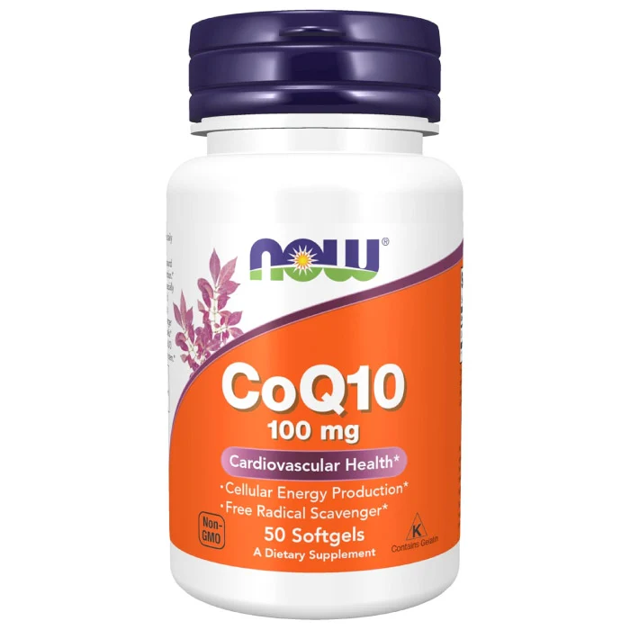 Now Coq10 100mg Softgels 50'S