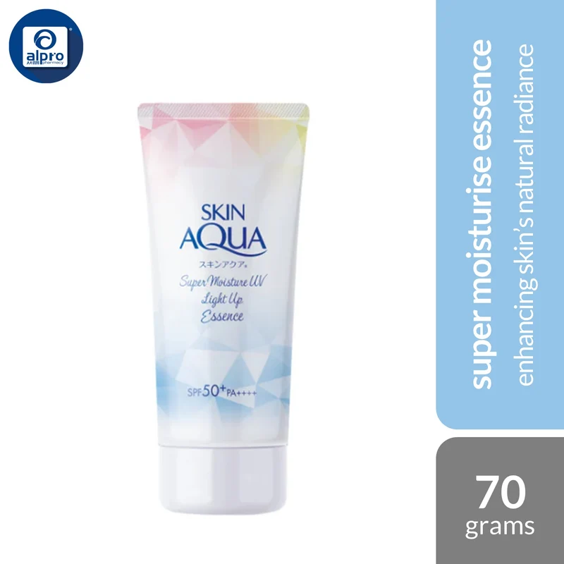 Sunplay Skin Aqua Super Moisture UV Light Up Essence 70g | Enhancing Skin’s Natural Radiance