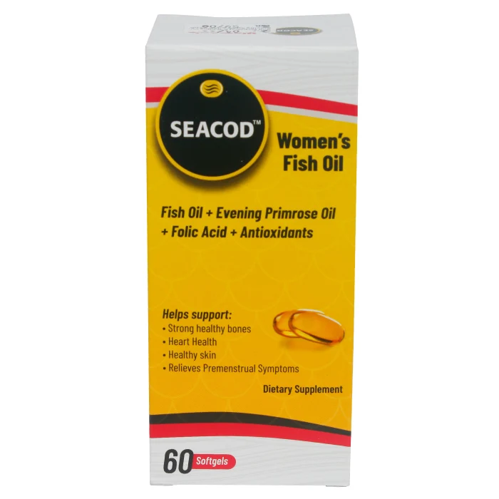 Seacod Women'S Fish Oil Softgels 60'S