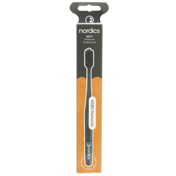 Nordics Premium Toothbrush Black(Soft)-6580