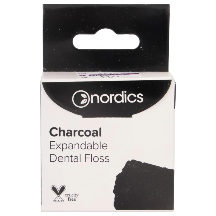 Nordics Expandable Dental Floss Charcol(30m)