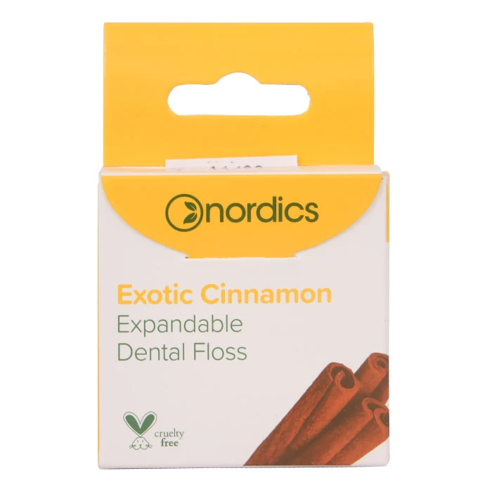 Nordics Expandable Dental Floss Exotic Cinnamon(30m)