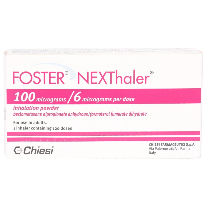 Foster Nexthaler 100mcg/6mcg Inhalation Powder 120 Doses