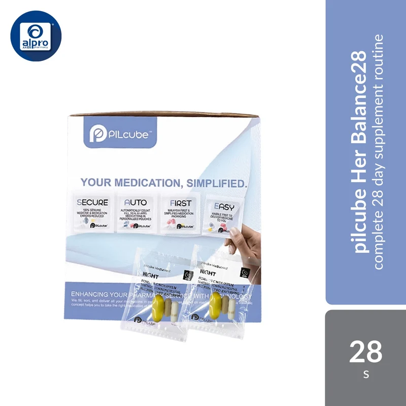 Pilcube Her Balance28 | 28 Days Supply