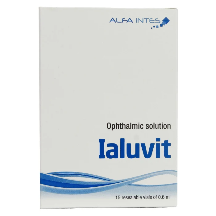Ialuvit Ophthalmic Solution Vials 15x0.6ml