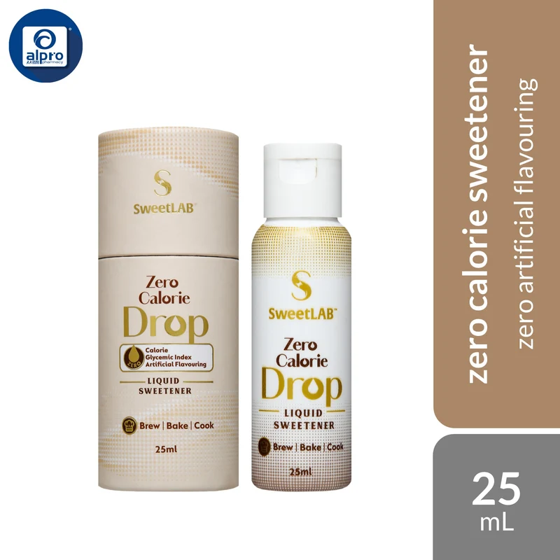 SweetLab Zero Calroie Drop 25mL | Zero Artificial Flavouring & Zero Glycemic Index