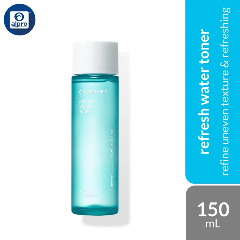 aromer. Refresh Water Toner 150mL | Refine Uneven Skin Texture & Refreshing Effect