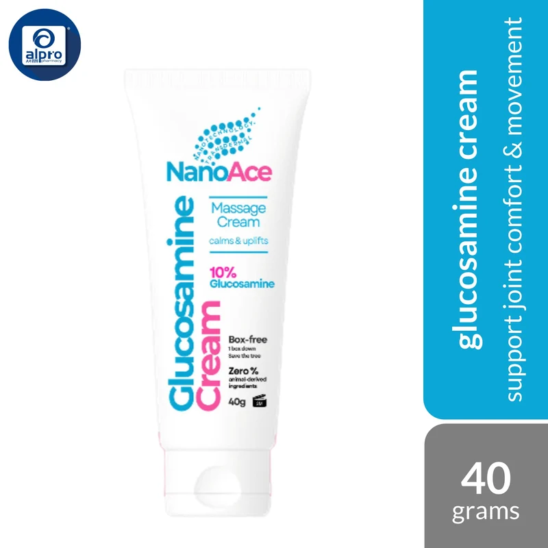 Nanoace Glucosamine Cream 40g | Support Joint Comfort & Movement