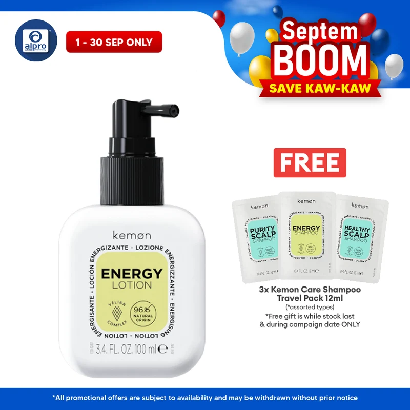 Kemon Care Energy Lotion 100mL | Helps Reinforcing Hair at the Root