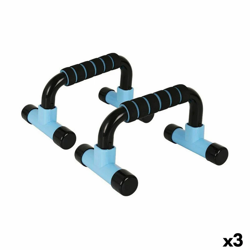 Punnerrustuki LongFit Sport Sininen Musta (3 osaa)
