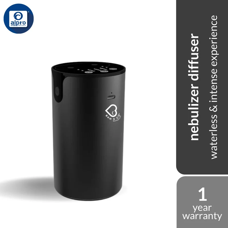 Bam & Co. Arisu II Duo Head Therapeutic Aromatherapy Nebulizer Diffuser | Waterless & Intense Experience