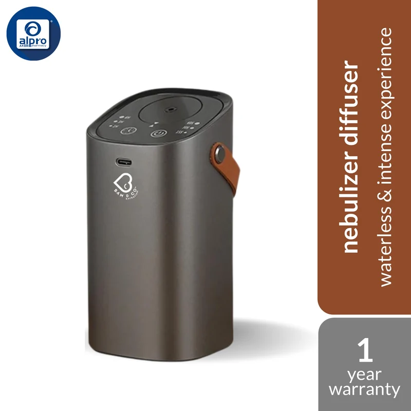 Bam & Co. Arisu II Therapeutic Aromatherapy Nebulizer Diffuser | Waterless & Intense Therapeutic Experience