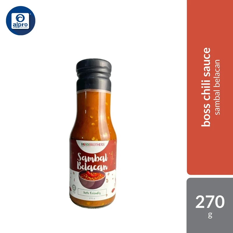 Boss Chili Sauce 270g (Sambal Bleacan/Original/Hot/Extreme Hot)