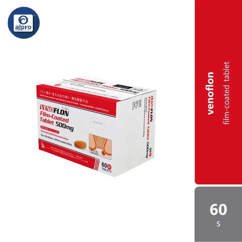Venoflon Film-Coated Tablet 500mg 6x10s | Relieve Symptoms
