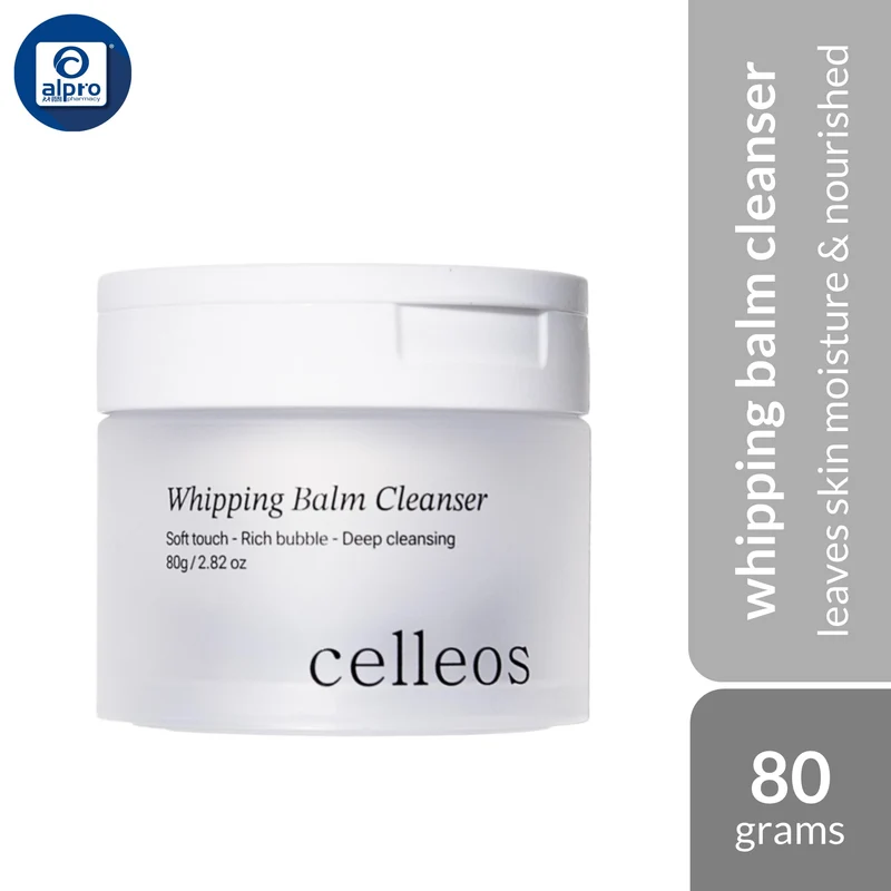 Celleos Whipping Balm Cleanser 80g | Leaves Skin Moisture & Nourished