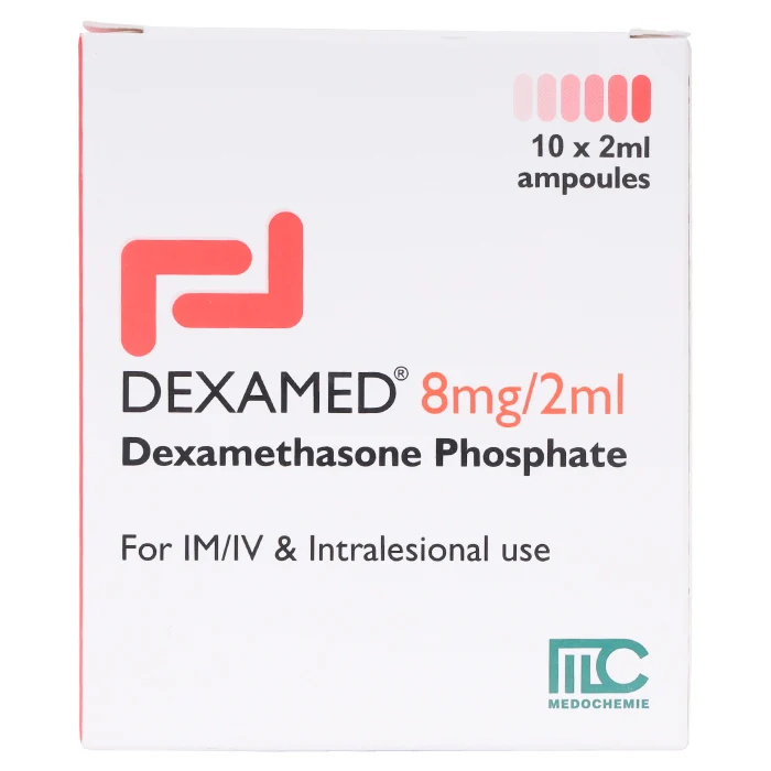 Dexamed 8mg/2ml Ampoules 10'S
