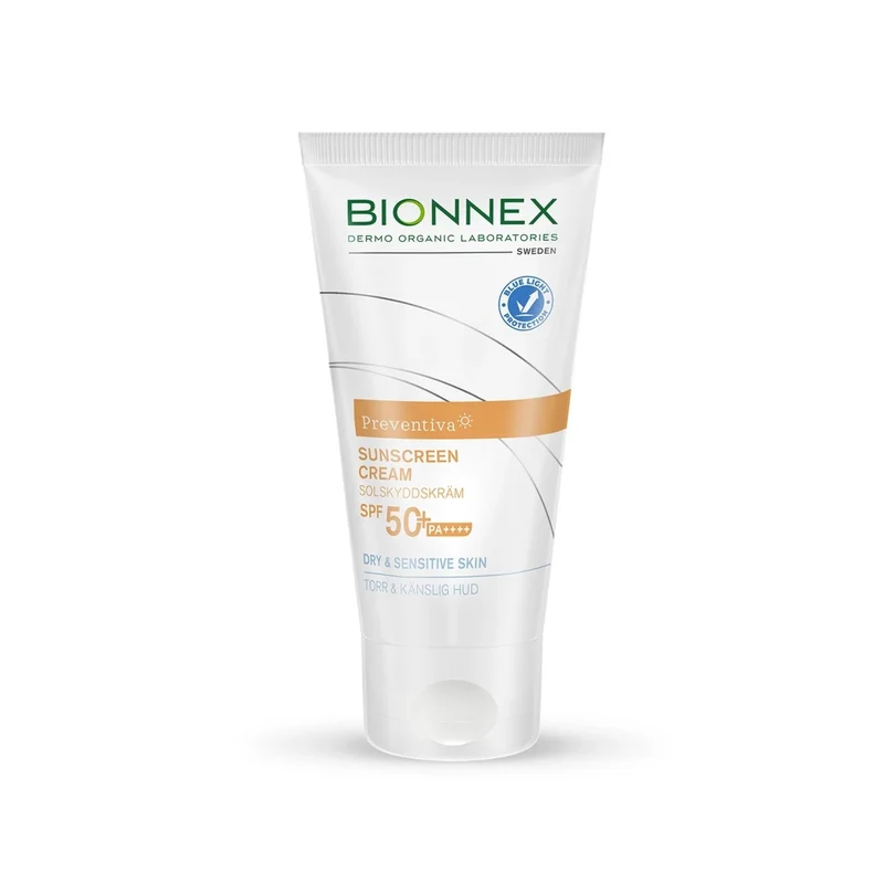 Bionnex Preventiva Dry&Sensitive Skin Sunscreen Cream Spf 50+ 50ml
