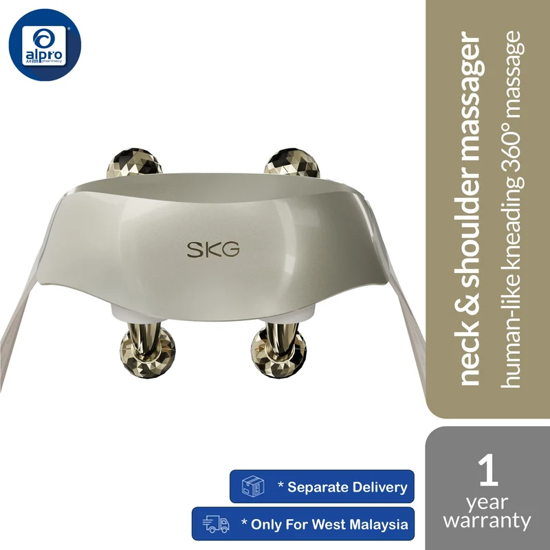 SKG H7 ULTRA E Neck & Shoulder Massager | Human-Like Kneading 360° Massage